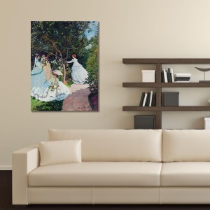 pol_pl_Obraz-na-plotnie-Canvas-Reprodukcja-obrazu-C-Moneta-Kobiety-w-ogrodzie-55338_4.jpg