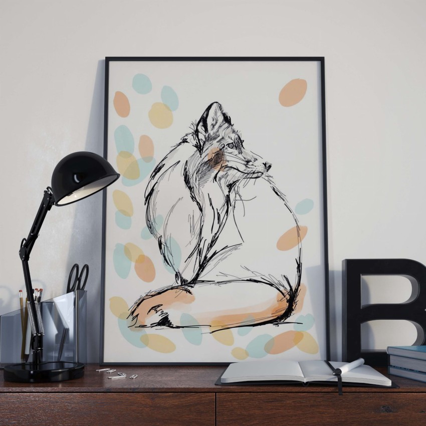 pastelowy lis w ramie.jpg