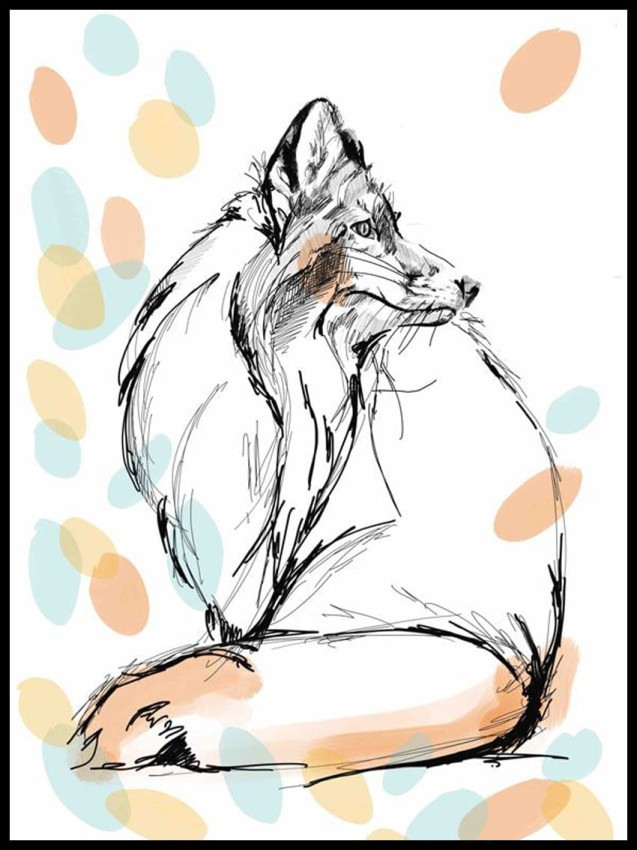 pastelowy lisek w ramcee.jpg