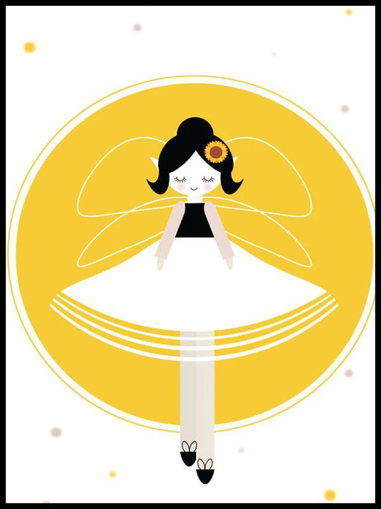 Wrozka slonecznikowa w ramcee.jpg