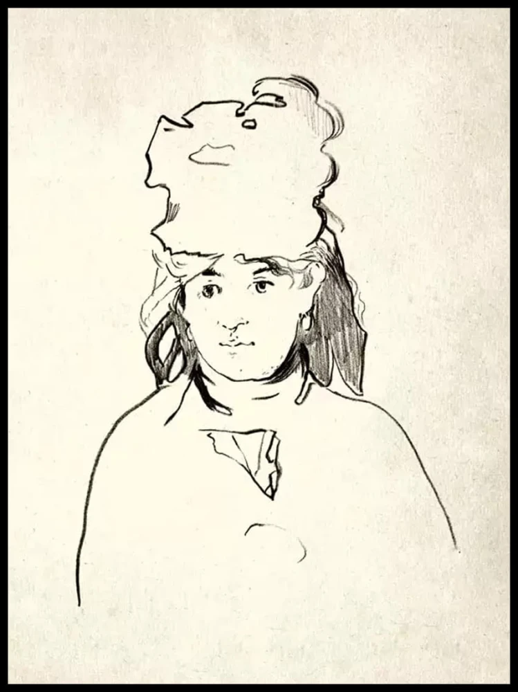 Berthe Morisot, 1872 w ramcee.jpg