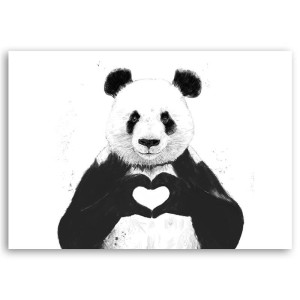 pol_pl_Obraz-na-plotnie-Canvas-Mis-panda-abstrakcja-serce-love-82254_2.jpg
