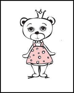 Miś princess w ramcee.jpg