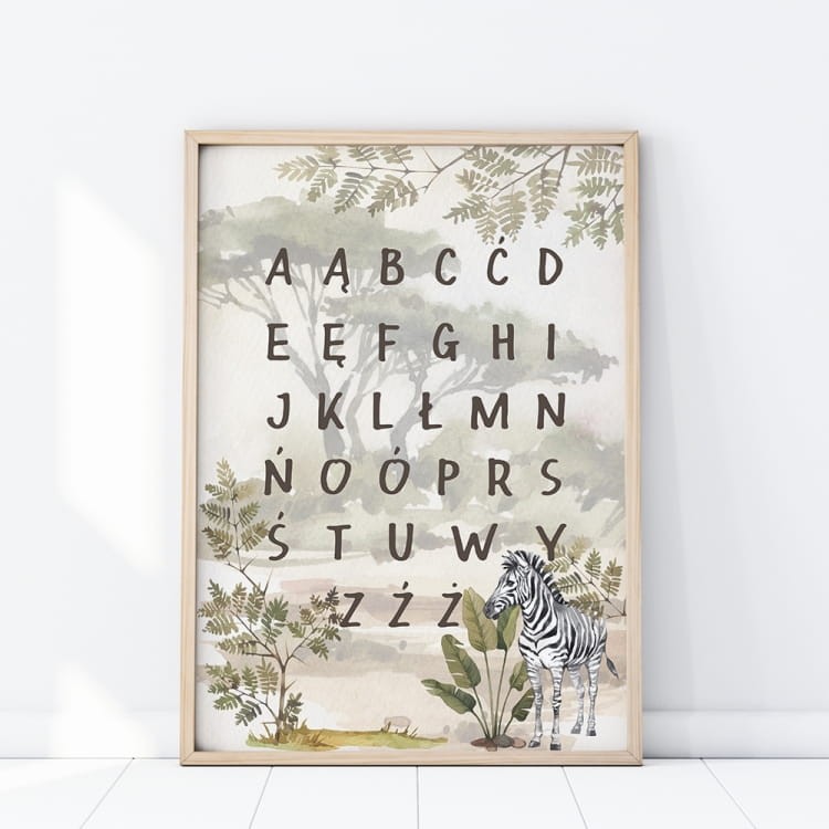 Plakat, Alfabet Safari.jpg