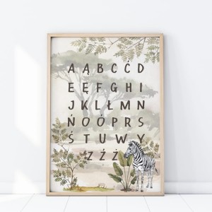 Plakat, Alfabet Safari.jpg