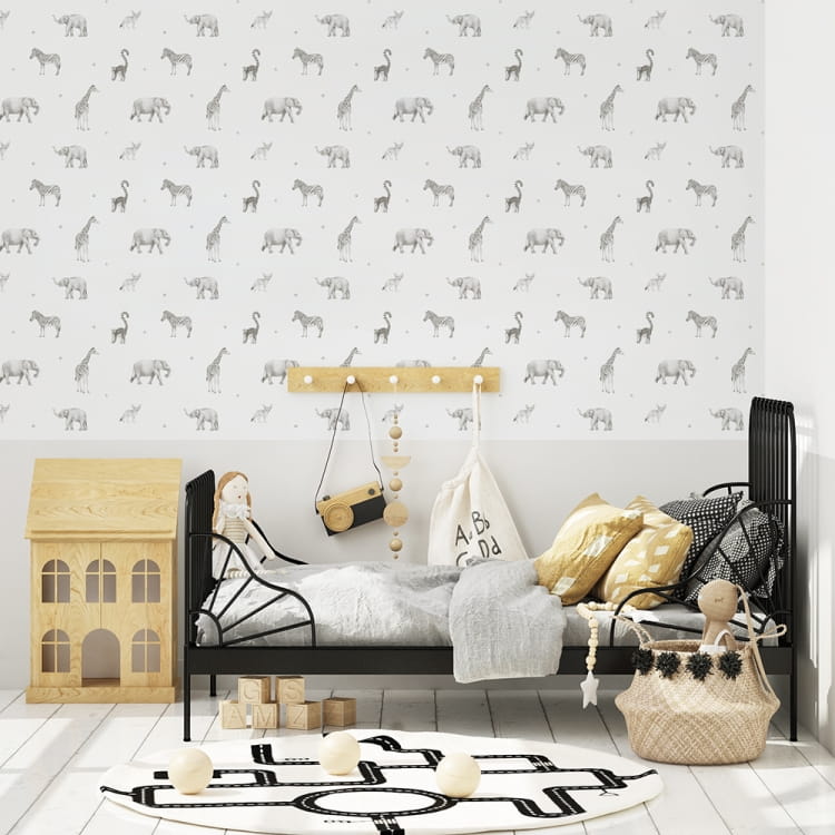 Tapeta Safari biała.jpg