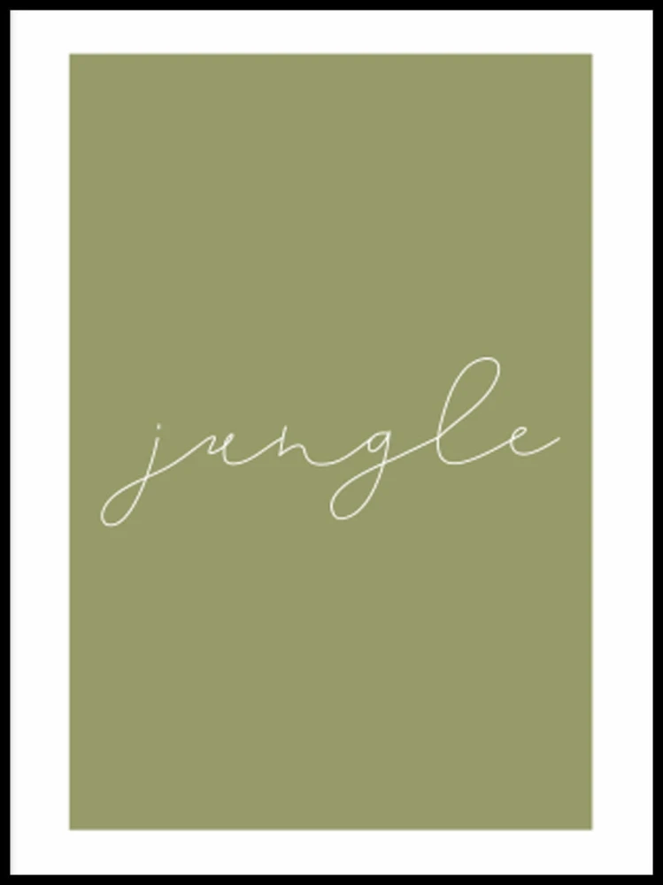 Jungle zielony w ramcee 1.jpg