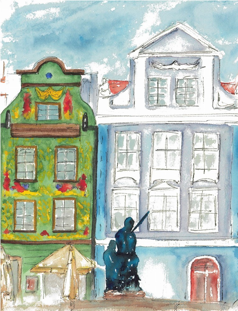 Kamienice akwarela pion 1.jpg