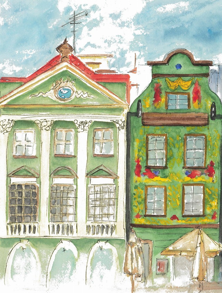 kamienice akwarela pion 2.jpg