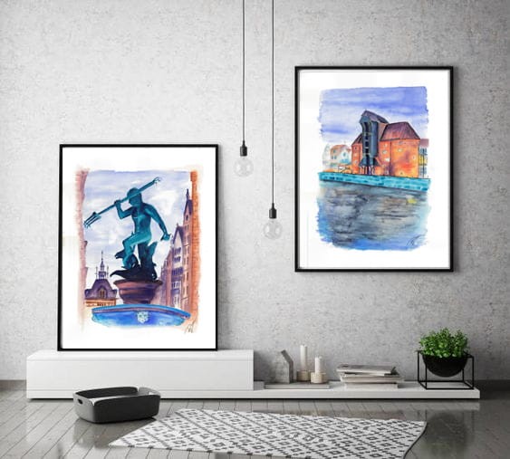 Gdansk zestaw akwarela.jpg