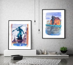 Gdansk zestaw akwarela.jpg