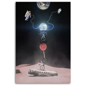 obraz-na-plotnie-kosmos-ziemia-ksiezyc-astronauta-bryantama-art.webp