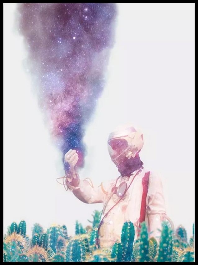 Galaxy Astronauta Kaktusy w ramcee 1.jpg