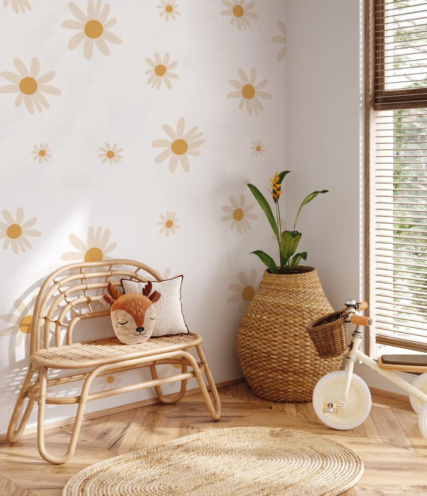 Tapeta Stokrotki biala 1.webp