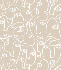 Tapeta-abstract-face-on-beige.jpg