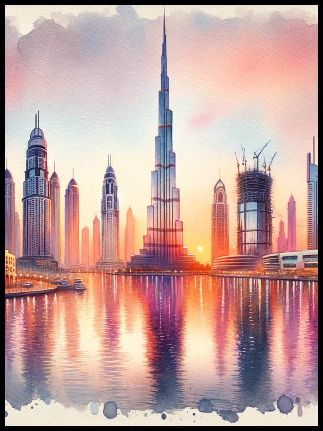 Panorama Dubaju w ramcee 1.jpg