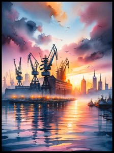 Stocznia wschód słońca w ramcee 1.jpg