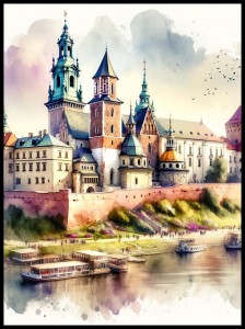 Krakow wawel w ramcee 1.jpg
