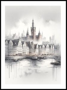 gdansk promenada w szarosciach w ramcee 1.jpg