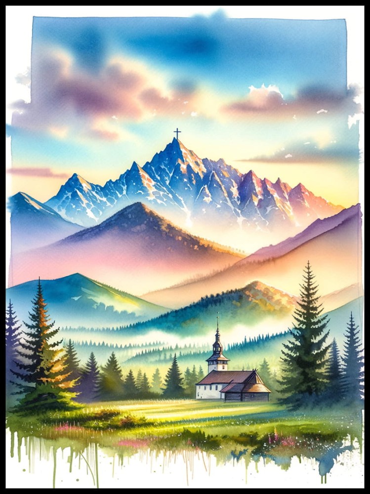 Zakopane Giewont w ramcee 1.jpg