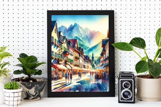 Zakopane Krupówki latem wizualizacja.jpg