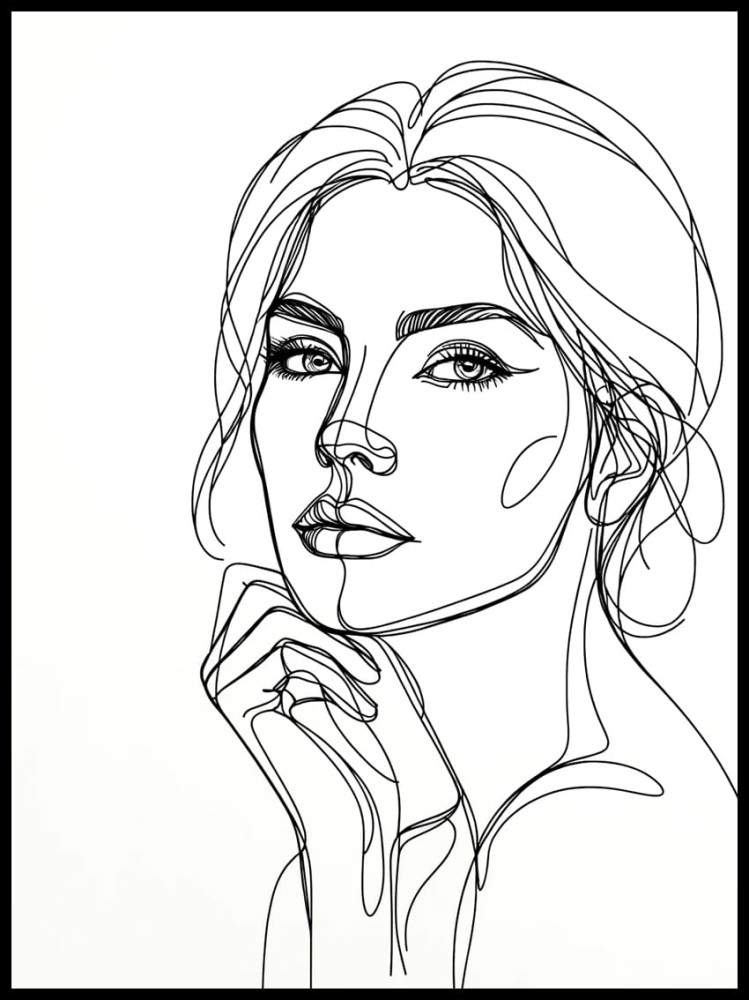 Kobieta line art w ramcee 1.jpg