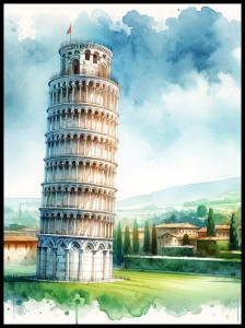 Krzywa Wieża w Pizie w ramcee 1.jpg