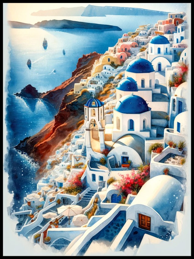 Grecja Santorini w ramcee 1.jpg