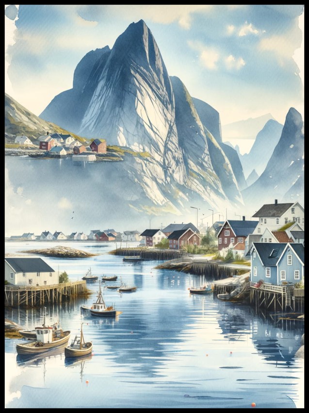 Wioska rybacka  w ramcee 2.jpg