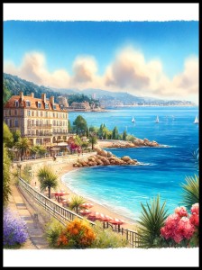 Francuska Riviera w ramcee 2.jpg