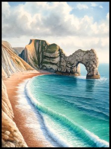 Durdle Door w Dorset na Wybrzeżu Jurajskim w ramcee 1.jpg