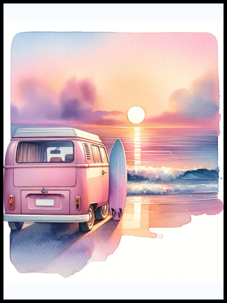 Różowy Van w ramcee 1.jpg