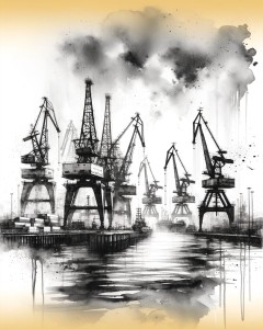 Stocznia czarna z żółtym akwarela.jpg