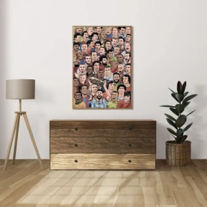 Plakat Legendy piłki nożnej