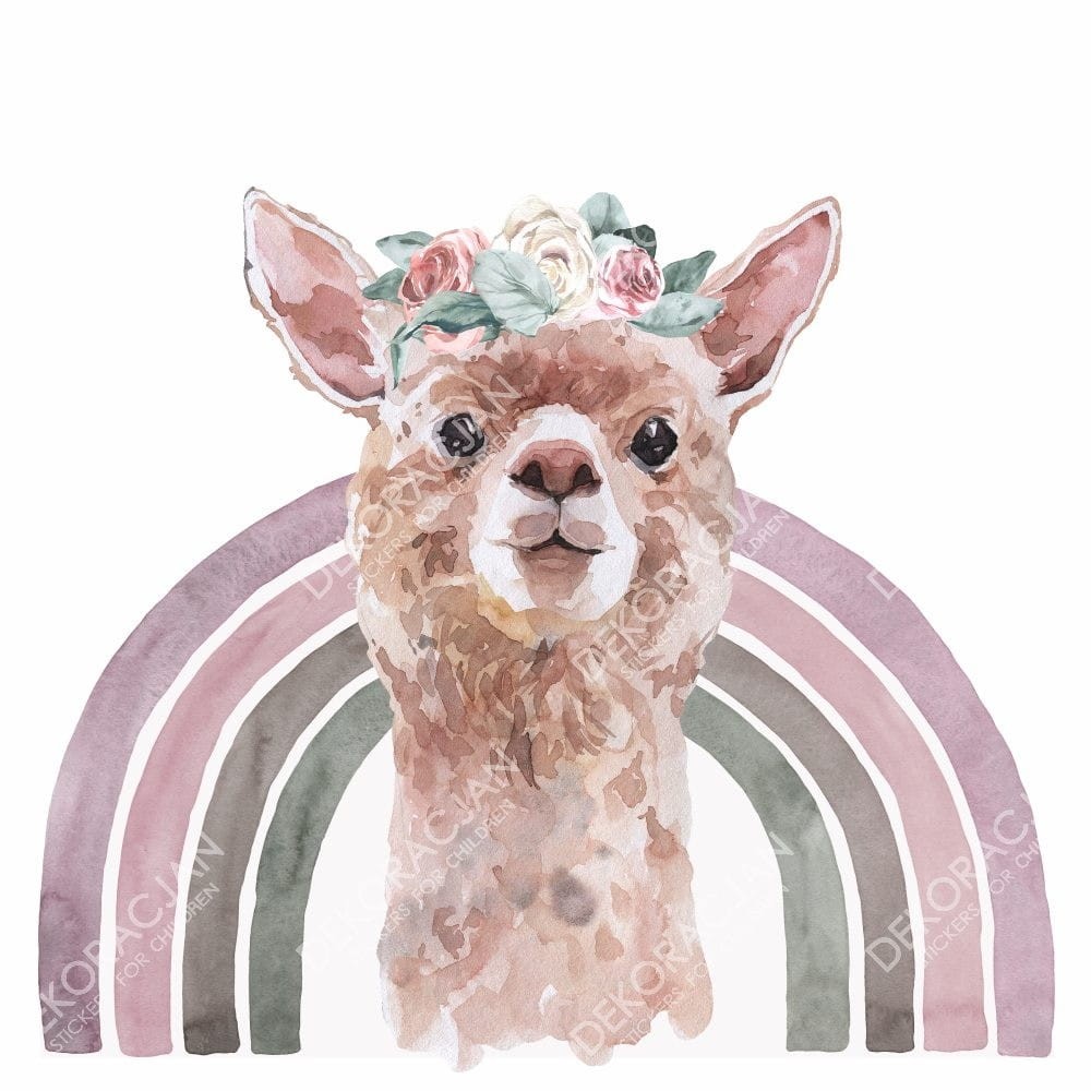 teczowa-lama-akwarela-naklejki-na-sciane-dla-dzieci (1).jpg