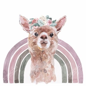 teczowa-lama-akwarela-naklejki-na-sciane-dla-dzieci (1).jpg