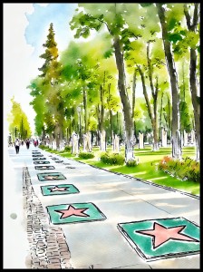 Międzyzdroje aleja gwiazd w ramcee 1.jpg