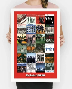 The Beatles Okładki Płyt 1962 - 1966