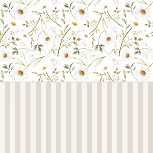 Tapeta Rumianek Lamperia Pasy Beżowe 1.jpg