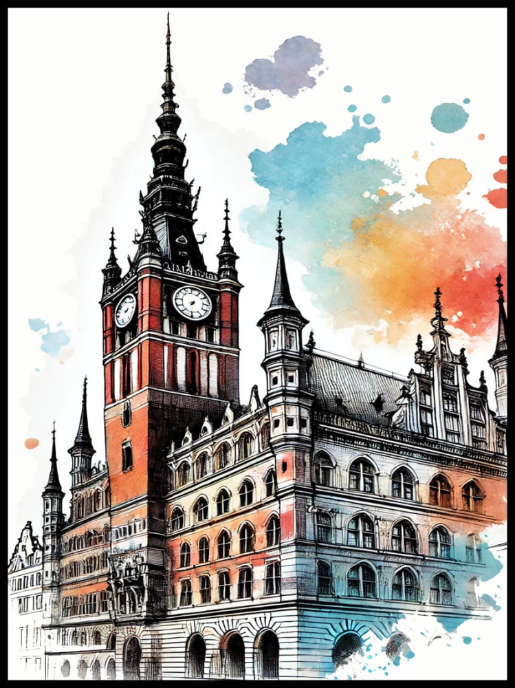 Ratusz w Gdańsku w ramcee 1.jpg