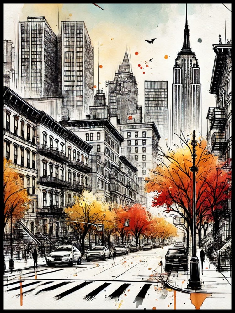 Nowy Jork jesienią w ramcee 1.jpg