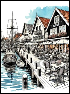 Holandia tawerny w Marken w ramcee 1.jpg