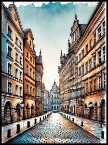 Ulica Kanoniczna w Krakowie w ramcee 1.jpg