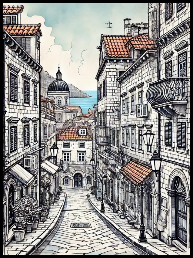 Dubrownik Chorwacja w ramcee 2.jpg