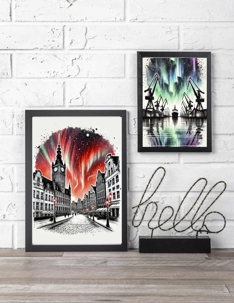 Gdańsk Zorza polarna set.jpg