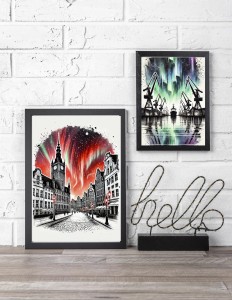 Gdańsk Zorza polarna set.jpg