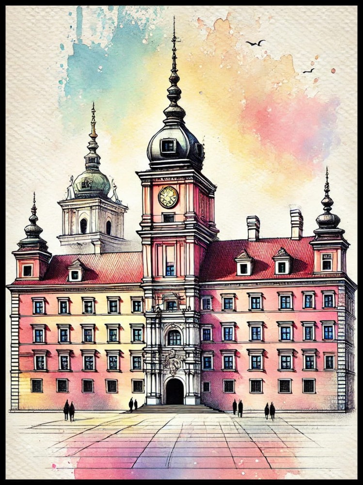 Zamek królewski Wawa w ramcee 1.jpg