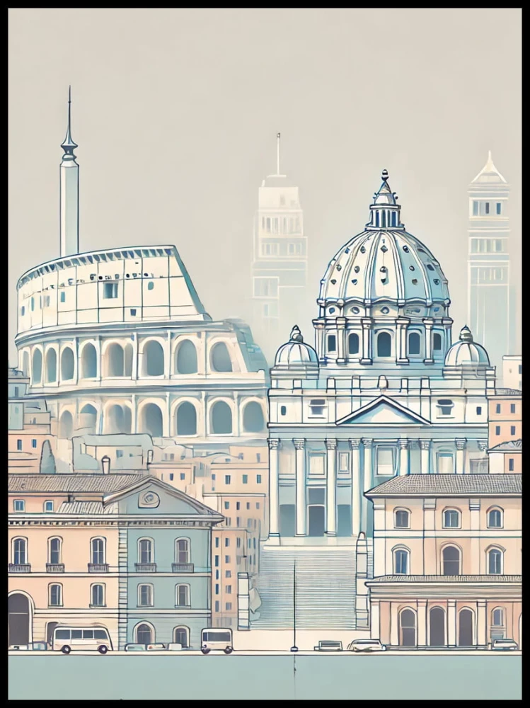 Rzym pastelowy w ramcee 2.jpg