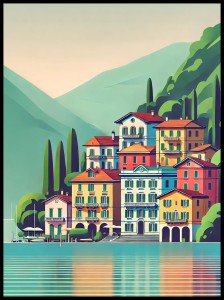 Włochy Como Lake w ramcee 1.jpg