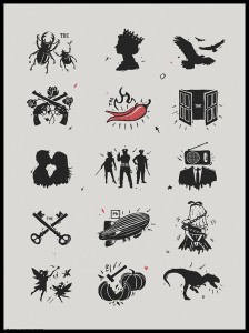 Legendary Rock Bands Poster Queen, Led Zeppelin, Kiss etc. w ramcee 1.jpg